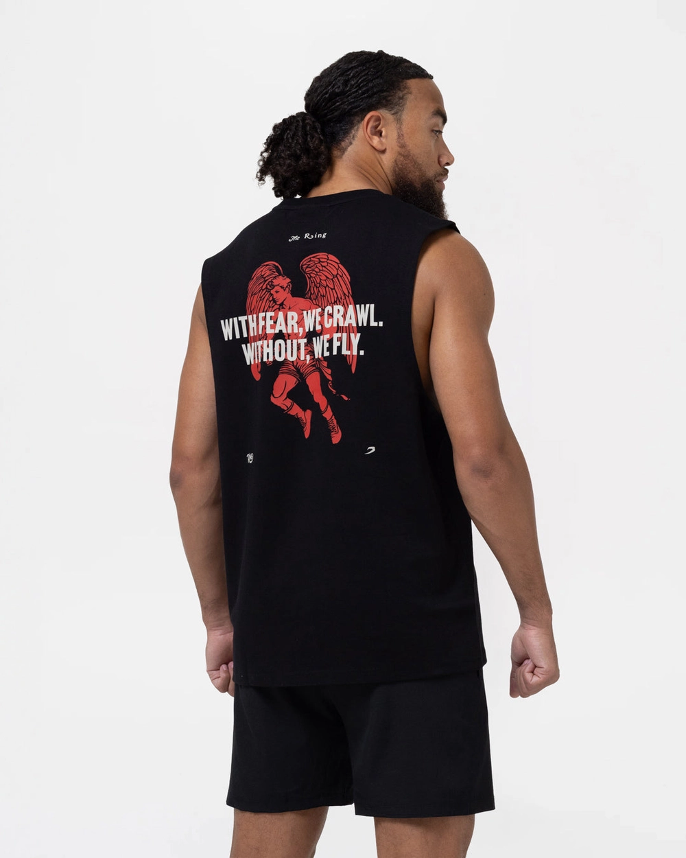 Ring x BOXRAW Fearless Muscle Tank - Black